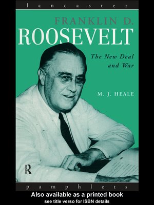 cover image of Franklin D. Roosevelt